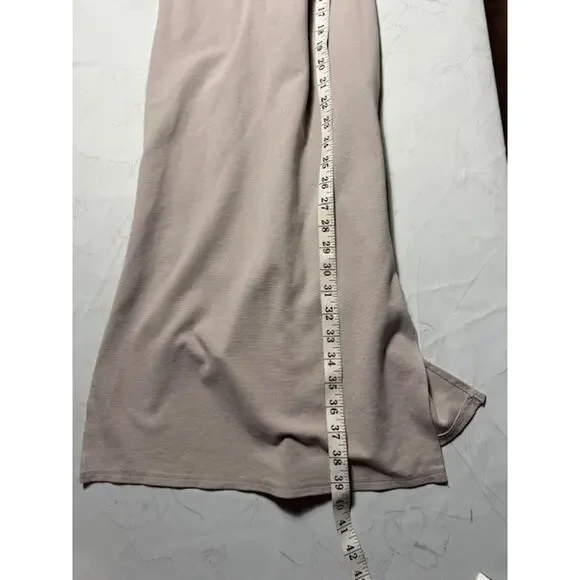 TAN FOREVER 21 HALTER DRESS SIZE LARGE - Picture 5 of 5